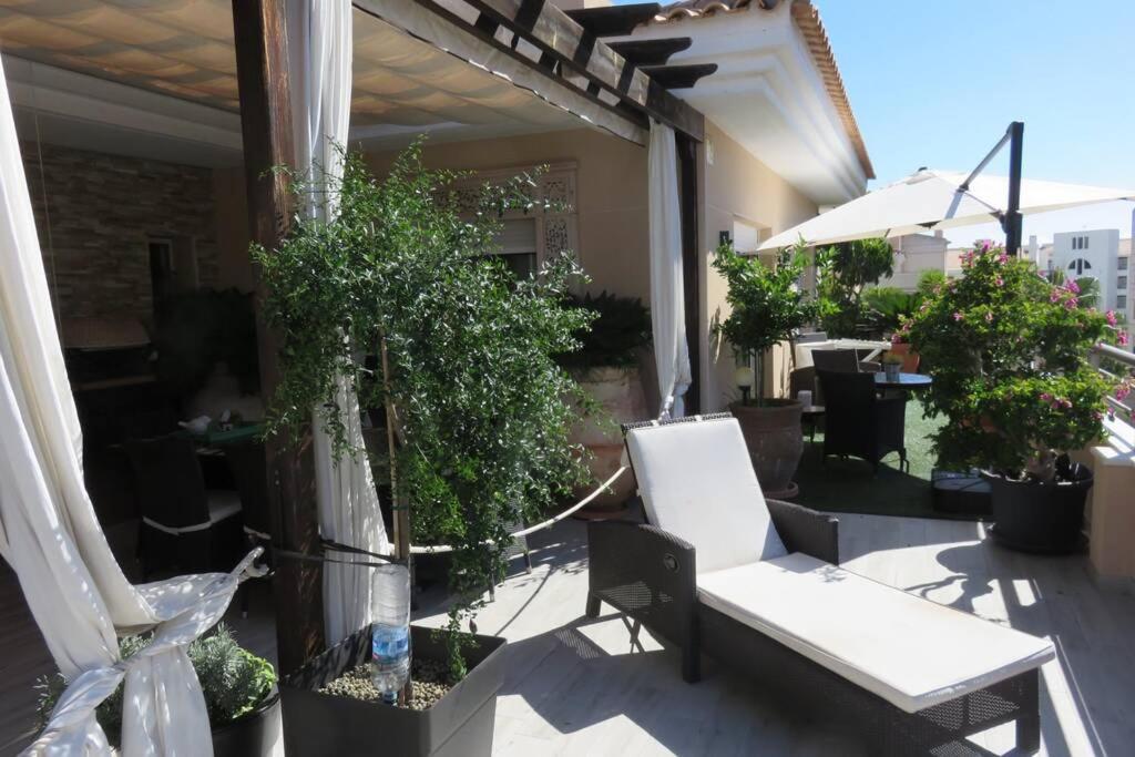 Penthouse - Residence La Mina - Albir Avec Wifi Gratuit El Albir Eksteriør billede