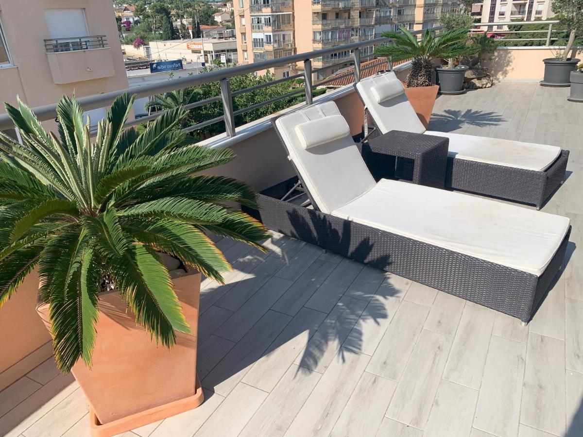 Penthouse - Residence La Mina - Albir Avec Wifi Gratuit El Albir Eksteriør billede