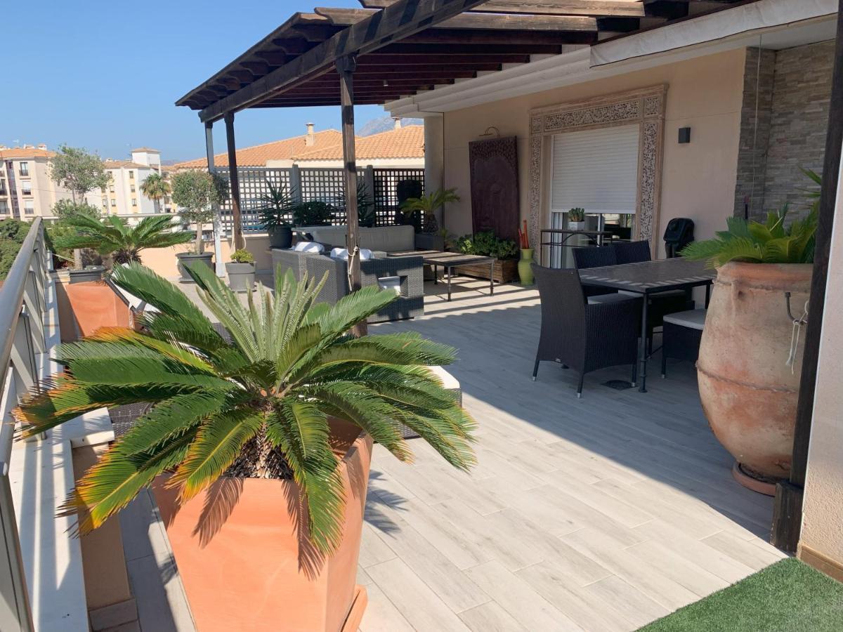 Penthouse - Residence La Mina - Albir Avec Wifi Gratuit El Albir Eksteriør billede