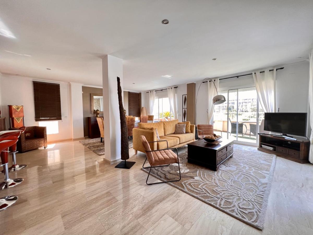 Penthouse - Residence La Mina - Albir Avec Wifi Gratuit El Albir Eksteriør billede