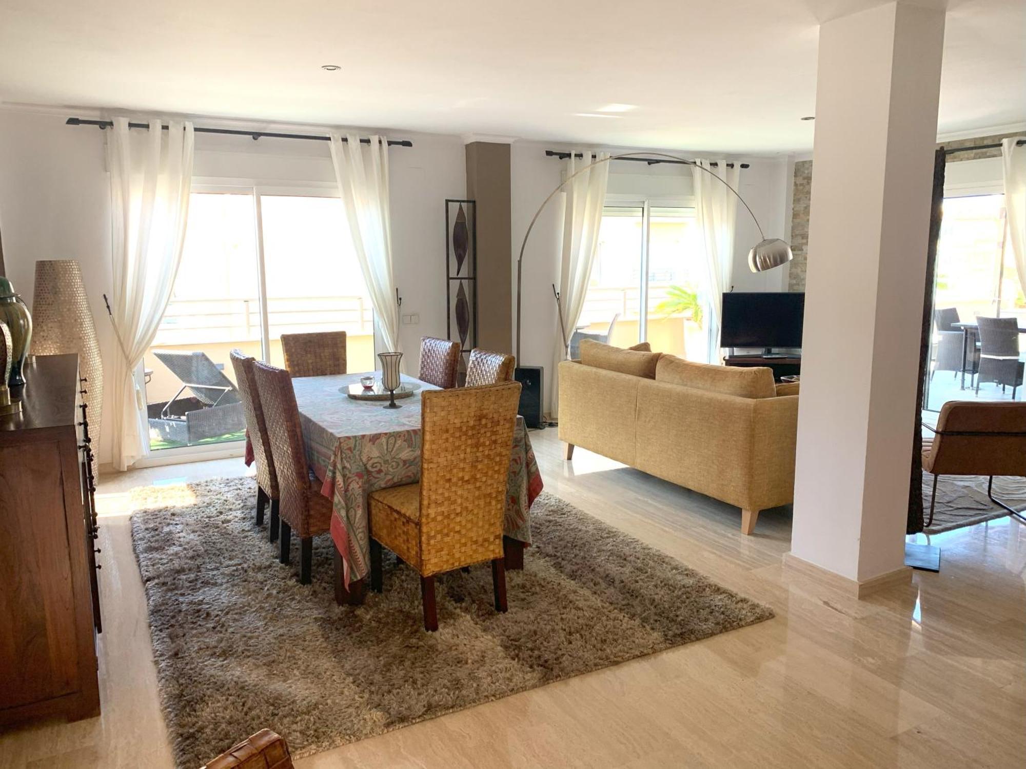 Penthouse - Residence La Mina - Albir Avec Wifi Gratuit El Albir Eksteriør billede