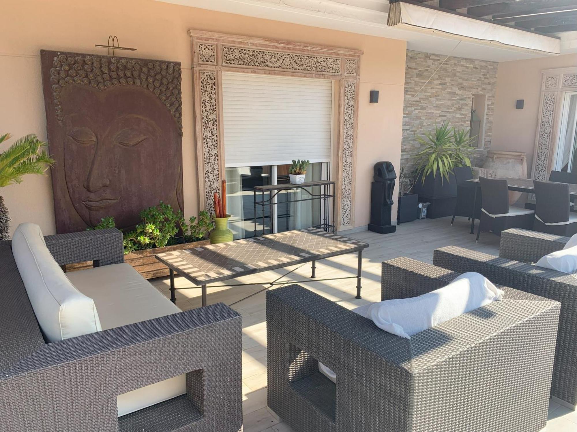 Penthouse - Residence La Mina - Albir Avec Wifi Gratuit El Albir Eksteriør billede